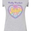 Women's - Polly Pocket - Polly Pocket Heart Fitted Graphic T-Shirt - 2 of 3