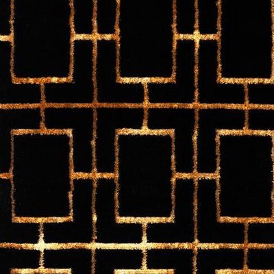 black and gold