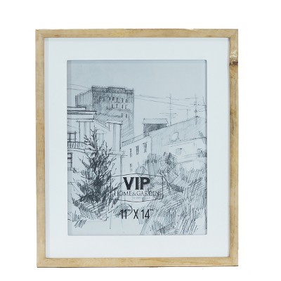 VIP Wood 18.5 in. White 11x14 Photo Frame