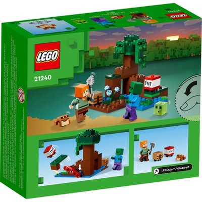 LEGO Minecraft The Swamp Adventure Set with Figures 21240_3