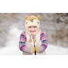 Addie & Tate Boys & Girls Winter Hat and Mittens or Gloves Set, Kids Ages 4-7 - 3 of 4