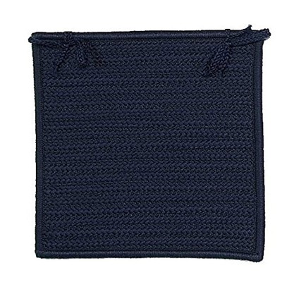 Colonial Mills Simply Home Solid - Navy Chair Pad (single)