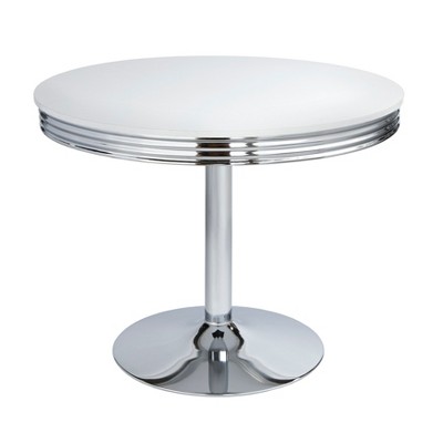 Raleigh Retro Dining Table White - Buylateral