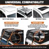 Mockins Waterproof Roof Bag - 44x34x17"|16 Cu-ft Capacity | Black - 4 of 4