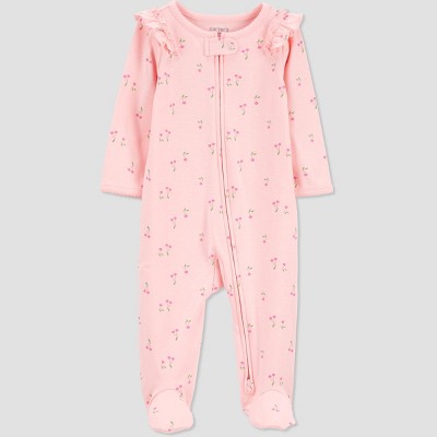 Carter's Just One You®️ Baby Girls' Sleep N' Play - Pink 3M