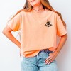 Simply Sage Market I Run A Boy Gang Front And Back Garment Dyed Tee - 2 of 4