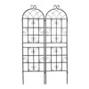 NicBex Metal Garden Arch Garden Trellis Netting Rust-Proof Metal Garden Trellis for Climbing Plants - 4 of 4