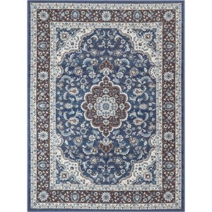 Well Woven Kings Court Gene Non-Slip Oriental Medallion Area Rug - Entryway, Kitchen & Laundry Room -Machine-Washable, Low Looped Pile - 1 of 4