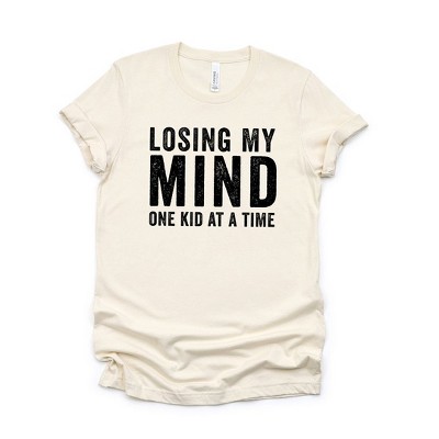 Simply Sage Market Women's Losing My Mind One Kid At A Time Short Sleeve Graphic Tee