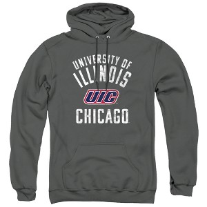 University of Illinois Chicago Official UIC Logo Adult Pull-Over Hoodie - 1 of 4