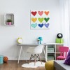 Stupell Industries You Are So Loved Rainbow Hearts, 30" x 30" - 2 of 4