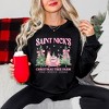Simply Sage Market Women's Graphic Sweatshirt Coquette St. Nick's Tree Farm - 2 of 4