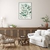 32" x 42" Eucalyptus I Green by Pernille Folcarelli Framed Canvas Wall Art Print - Amanti Art: Oversized Botanical Decor - 4 of 4