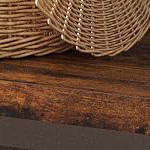 rustic brown