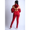 Slickblue Women's Puff Sleeve Hoodie Set – Trendy and Cozy Set in 3 Color & Size Options, Perfect for Casual Wear - 4 of 4