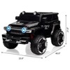 12V Kids Ride On Truck Car w/Remote Control, 25W Dual Motor, Spring Suspension and Music Player - 3 of 4