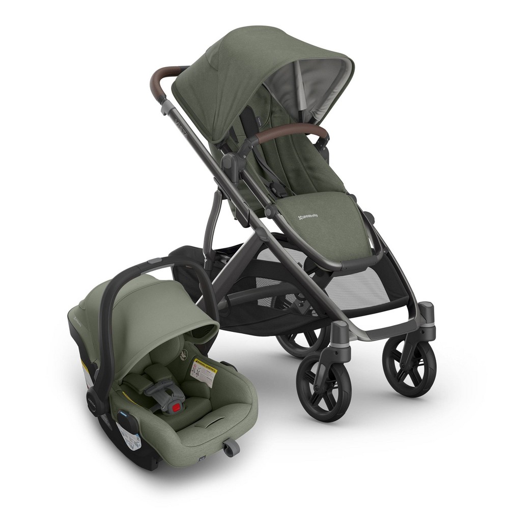 UPPAbaby Vista V3 Full-Size Stroller + Mesa V3 Infant Car Seat - Evelyn