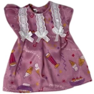 Doll Clothes Superstore Handmade Ice Cream Nightgown Fits 14 Inch Baby Alive And LIttle Baby Dolls - 1 of 4