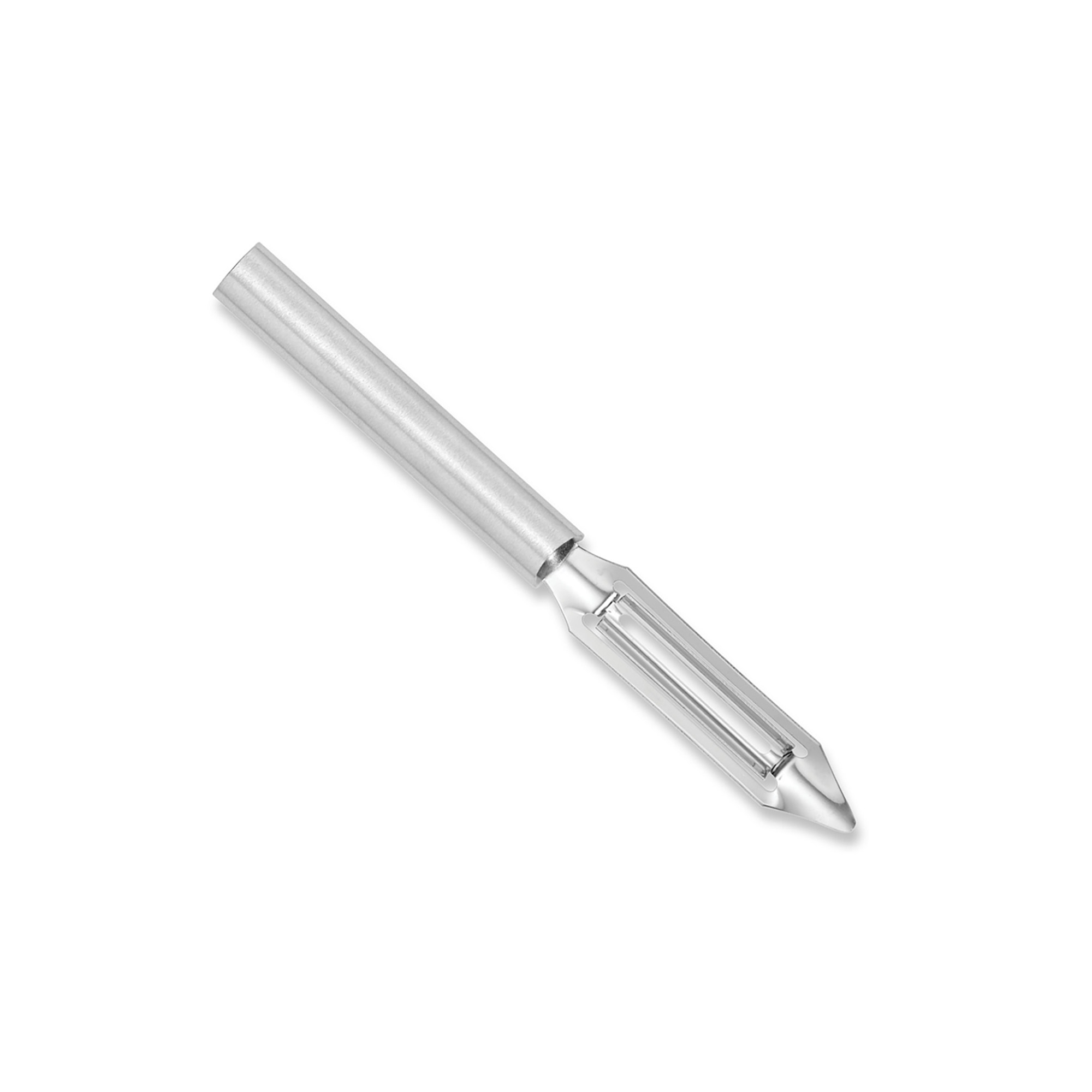 Rada Cutlery 2-Inch Deluxe Vegetable Peeler with Straight Blade, Aluminum Handle