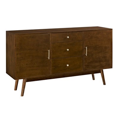 Mid-Century Modern Wood Console TV Stand for TVs up to 65" - Saracina Home