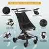Leichter Baby Reisewagen - Kompaktes Und Flugzeug-Freundliches Design, Einhandklappbar, 8,4 Pfund Kohlefaserrahmen - 2 of 4