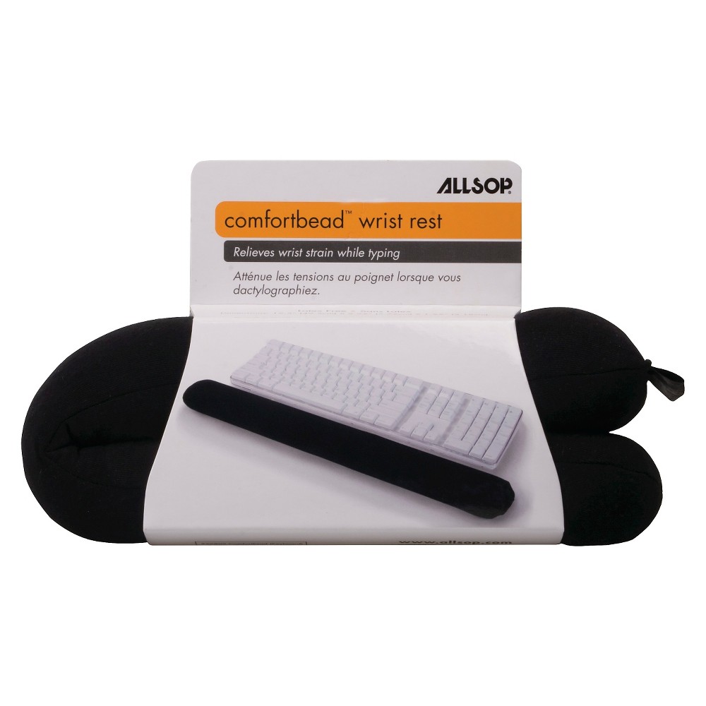 UPC 035286298094 product image for Allsop Comfortbead Wrist Rest - Black (29809) | upcitemdb.com