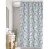 The Lakeside Collection Cotton Duck Jacobean Floral Shower Curtain - 3 of 3