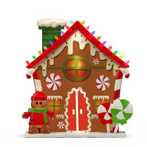 Mr Christmas Outdoor Light Up Christmas Decoration Gingerbread House Target