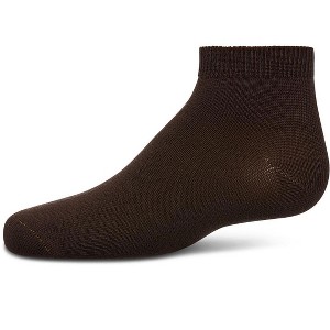 Memoi Kids' Basic Soft Rayon from Bamboo Anklet Socks - 1 of 4