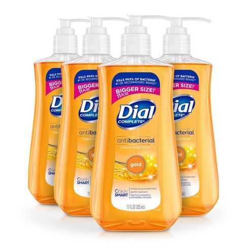 Dial Complete Clean + Gentle Antibacterial Liquid Hand Soap, Fragrance  Free, 11 fl oz