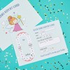 Bright Creations 40 Pack Tooth Fairy Cards for Kids, 4x6 In Tooth Fairy Notes with Name, Age, Date, and Tooth Grade Fields (Light Blue) - 2 of 4