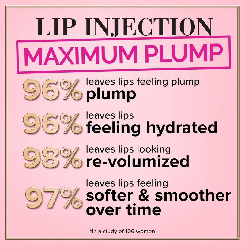 Too Faced Travel Size Lip Injection Maximum Plump Extra Strength Hydrating Lip Plumper - Original - 0.10 oz - Ulta Beauty, 6 of 12