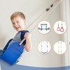 Gym1 4-Piece Deluxe Indoor Doorway Gym Set for Kids | Includes Swing Chair, Pull-Up Bar, Rings & Ladder - 3 of 4