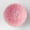 30oz Plastic Terrazzo Pale Raspberry Cereal Bowl Pink - Room Essentials™ - 3 of 3