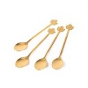 4pk Novelty Stir Spoons Leaf - Bullseye's Playground™ - 3 of 3