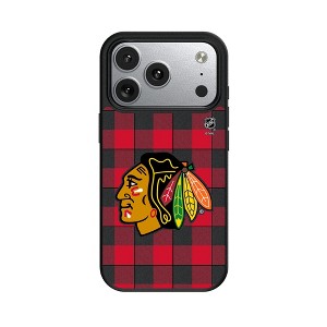 NHL Western Conference Teams Plaid MagSafe Compatible Cell Phone Case for Apple iPhone 17 Series - 1 of 4