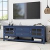 MAYEERTY TV Stand for TVs Up to 60", Entertainment Center with Multifunctional Storage Space, Media Console for Living Room - 2 of 4