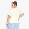 Women's Body Glove Sun Seeker Cropped Short Sleeve Graphic T-Shirt - Cream - 2 of 3