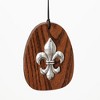 Woodstock Chimes Fleur-de-lis Wind Chime 31" - 4 of 4