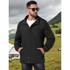 INSPIRE CHIC Men's Winter Warm Fleece Lined Thicken Hooded Work Parka Jacket - 4 of 4