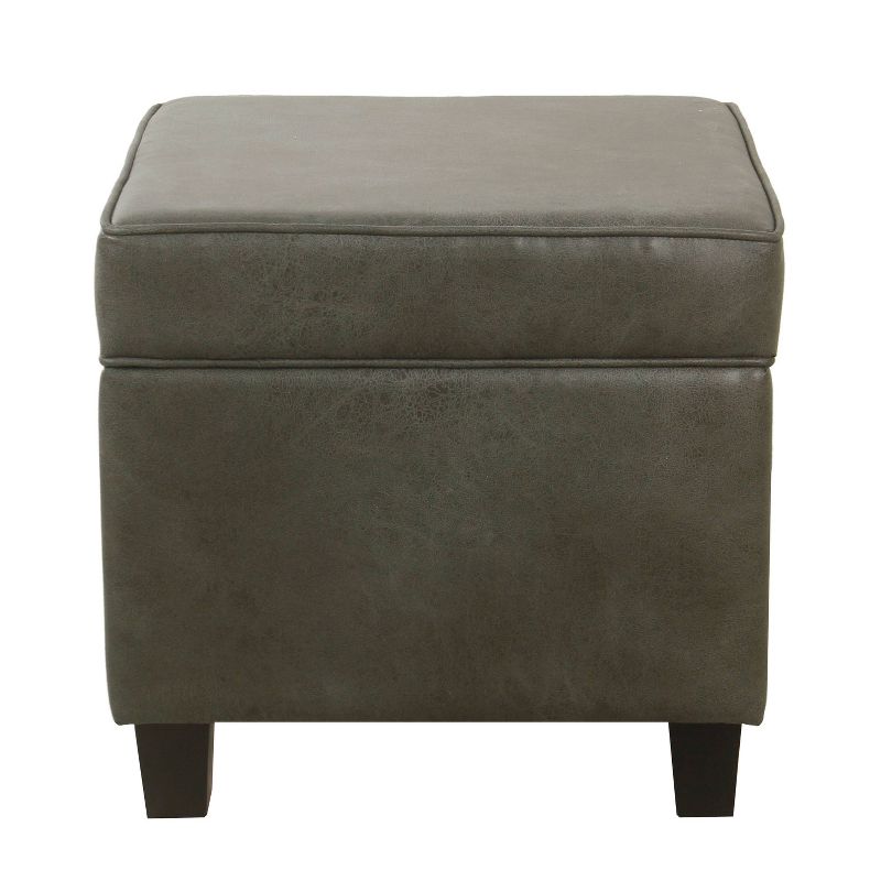 Cole Classics Square Storage Ottoman with Lift Off Top - HomePop, 3 of 16