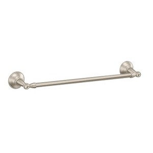 Moen Sage Brushed Nickel Towel Bar 24 in. L Brass - 1 of 1