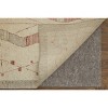 Kasbah Transitional Diamond Tan/Gray/Red Area Rug - 4 of 4