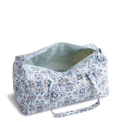 Vera Bradley Lisbon Sky Medallion Original Duffle Bag - Light Blue — фото 2