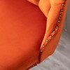 CAVINAS Dining Chairs Kitchen Chairs Set of 2 Bar Stool Swivel Velvet chairs with Backs Comfortable Tufted for Home Pub and Kitchen Island, - 2 of 4