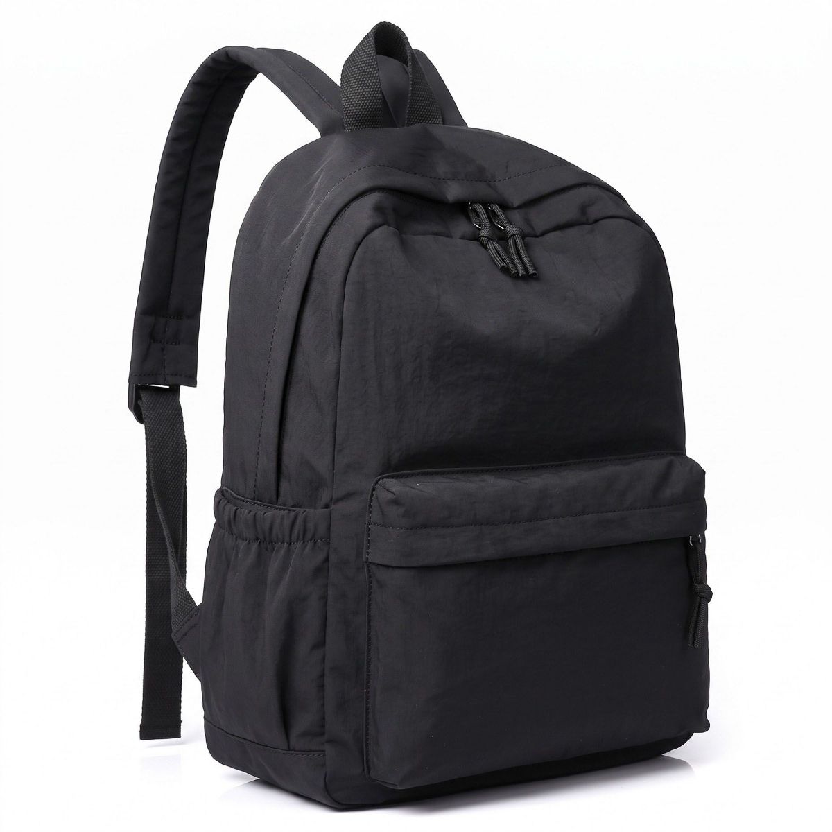 Alilang Lightweight Crinkle Multi-Pocket Backpack with Padded Straps and Side Pockets - thumbnail 3