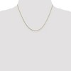 Black Bow Jewelry 0.7mm, 10k Yellow Gold, Box Chain Necklace - 2 of 4