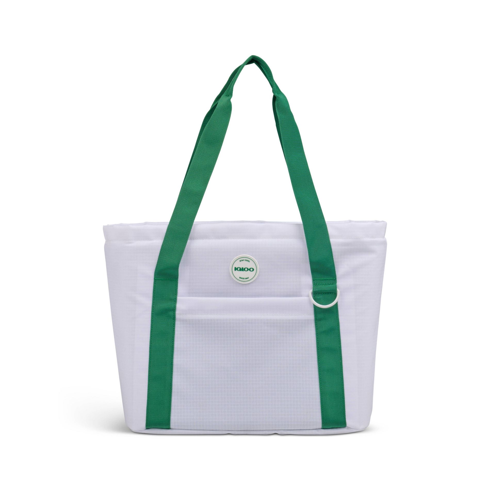 Igloo Sport Tote 26 Cans/18 qt Soft Side Insulated Cooler - White/Green