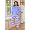 ADR Women's PJ Set, Fleece Pajama Pants & Top, Cozy PJs for, Lady Pajamas - 2 of 4