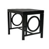 Carolina Living Grammercy Outdoor Side Table - Black - 4 of 4